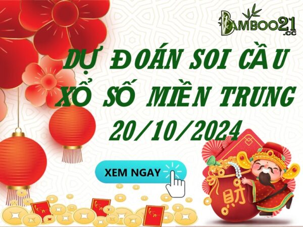 Soi Cầu XSMT 20/10/2024