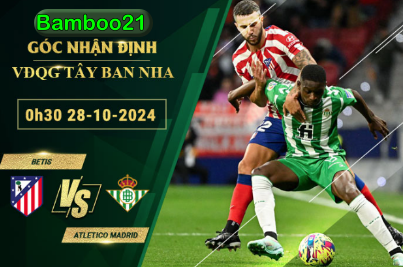 tỷ lệ kèo Betis vs Atletico Madrid