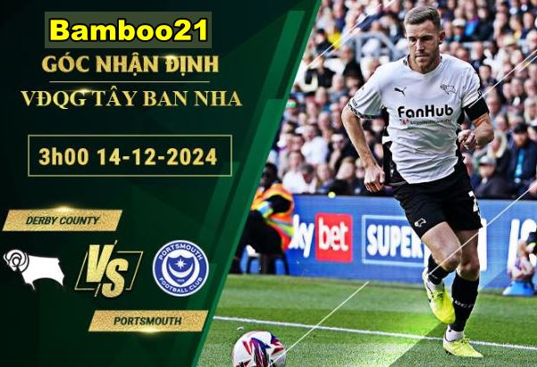 Phân tích chi tiết tỷ lệ kèo Derby County vs Portsmouth