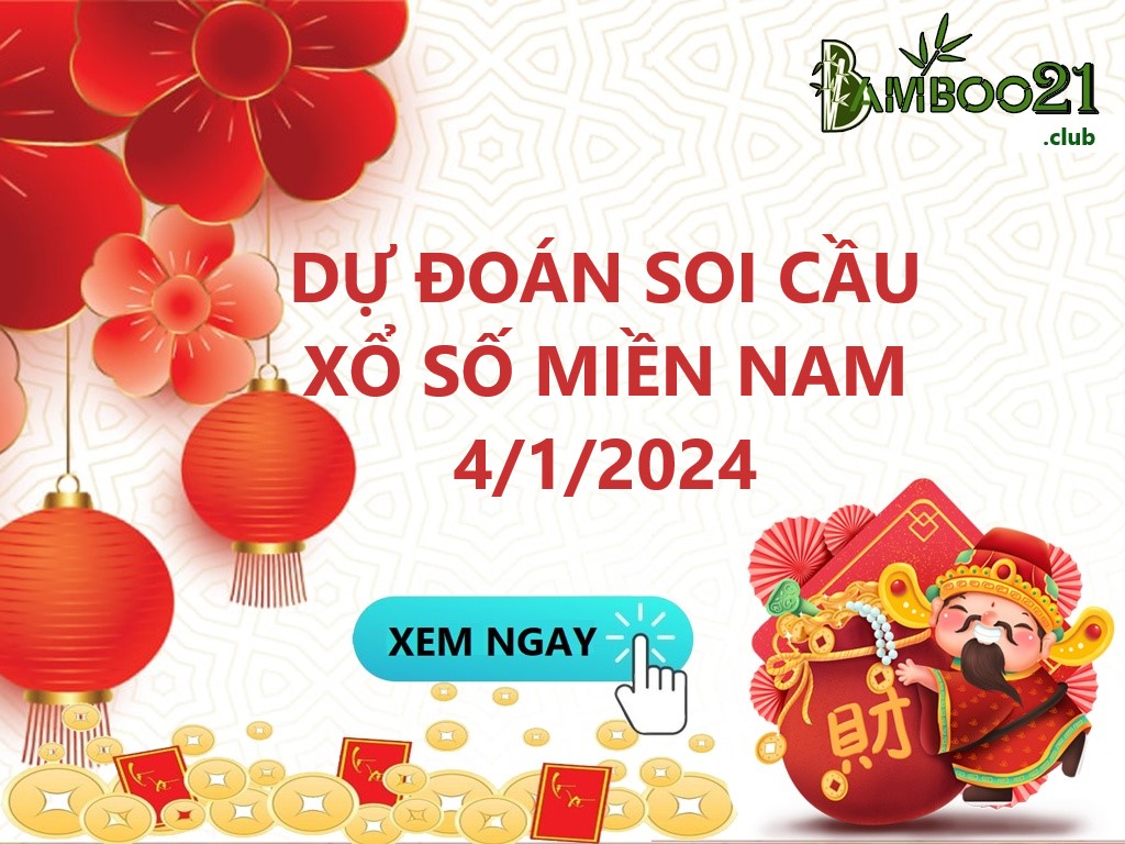 Soi Cầu XSMN 4/1/2025