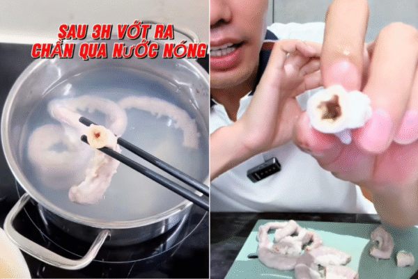 Thí nghiệm kiểm chứng mẹo biến lòng thường thành lòng se điếu và cái kết