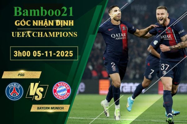 Soi kèo PSG vs Bayern Munich, 3h00 ngày 5/11/2025